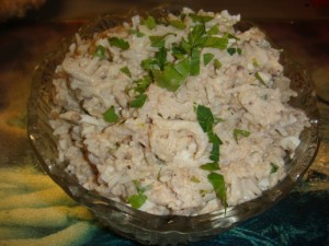 Фоирменный рыбный салат