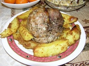 Буженина с медом и чесноком Буженина с медом и чесноком