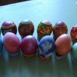 Крашеные яйца