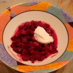 Свекла запечёная в сметане гарнир