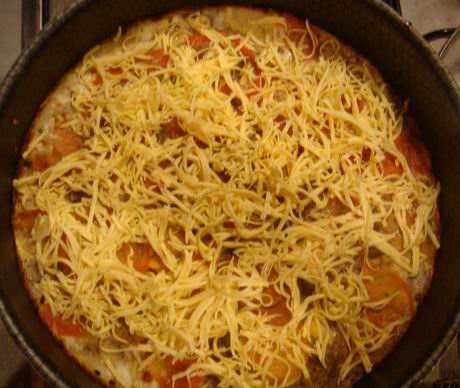 Овощная запеканка с сыром