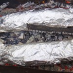 рыба на углях