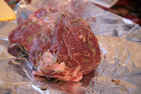 свинина с розмарином свинина с розмарином