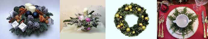 Хвойное оформление праздничного новогоднего стола Хвойное оформление праздничного новогоднего стола