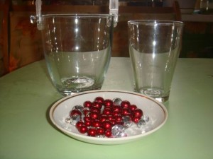 новогоднее оформление стола