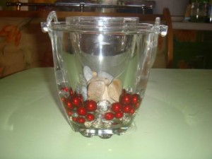 новогоднее оформление стола