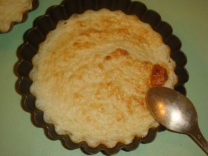 Суфле из цветной капусты со сметаной