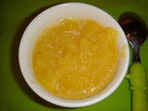 Пюре из кабачков