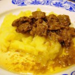 Тушёная печень