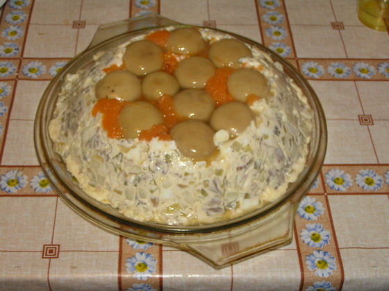 салат Полянка