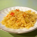 Булгур с овощами