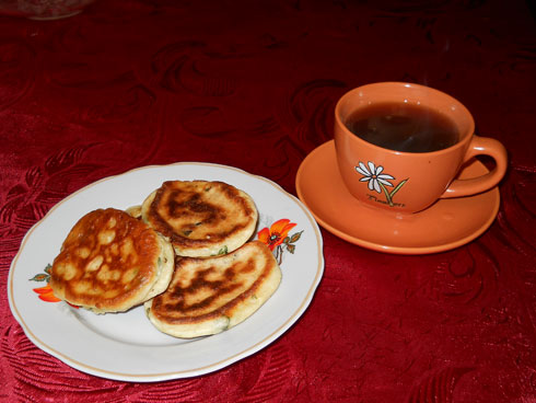 оладушки с начинкой оладушки с начинкой