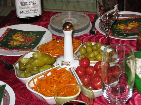 праздничный стол