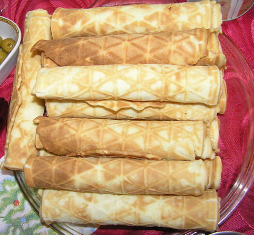 Вафли хрустящие