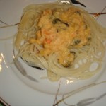 Паста с мидиями Паста с мидиями