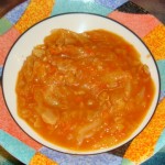 Тушёная капуста