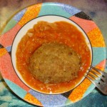 Мясные зразы с гречневой крупой и тушёная капуста Мясные зразы с гречневой крупой и тушёная капуста