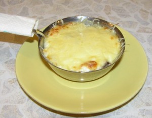 Жульен из кальмаров