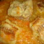 Хек под маринадом