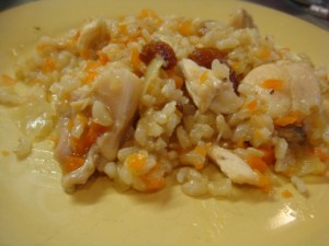 Плов с курицей