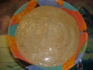 Молочная ржаная каша с финиками Детская Молочная ржаная каша с финиками