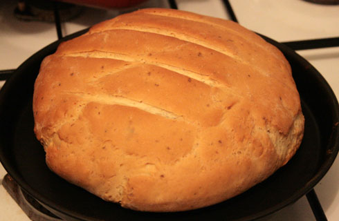Постный Хлеб в духовке