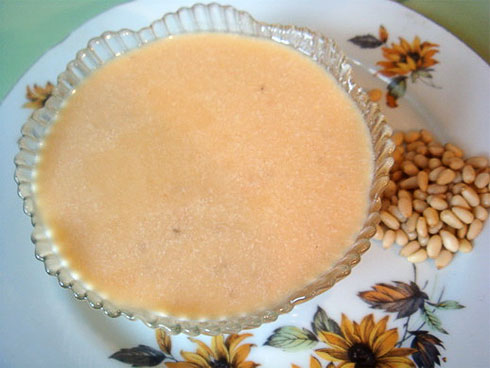 Постный майонез с кедровыми орешками