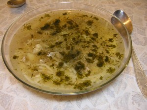 суп куриный