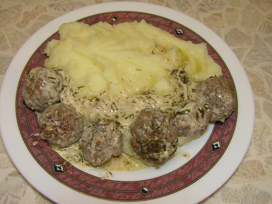 тефтели в сметанном соусе тефтели в сметанном соусе