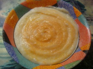 Манная каша с морковью