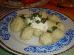 Картофельные галушки Картофельные галушки для детей