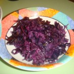 Гарнир краснокочанная капуста по-китайски
