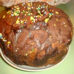 Домашний шоколадный кулич