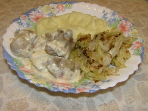 свинина в винно-сливочном соусе свинина в винно-сливочном соусе