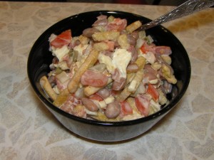 салат из фасоли салат из фасоли