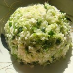 Салат с редисом и редькой