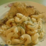 КУрица Варёно-запечёная с рожками Курица Варёно-запечёная с рожками