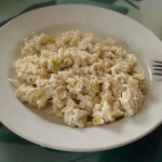 Салат из курицы с простоквашей