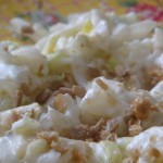 Салат из свежей капусты с семечками