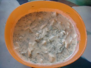 РУБЛЕНЫЕ ЯЙЦА С ЧЕСНОКОМ