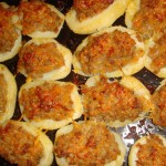 Картофель, фаршированный мясом