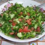 Салат Летний с фасолью