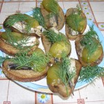 Бутерброды со шпротами