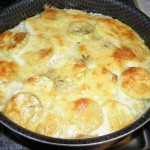 Запеканка из картошки и кабачков