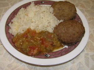 котлеты из духовки с рисом