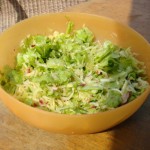 Салат из редиса и редьки