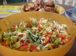 Летний салат для пикника