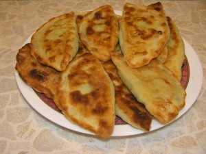 пирожки с зеленым луком