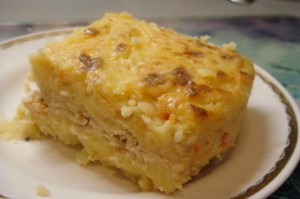 Детская картофельно-овощная запеканка Детская картофельно-овощная запеканка